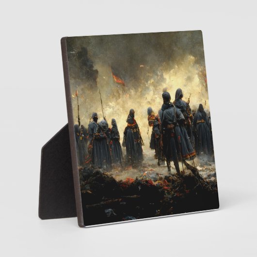 Attack the Place Fotoplatte (Vorderseite)