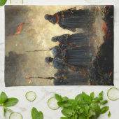 Attack the place geschirrtuch (Gefaltet)