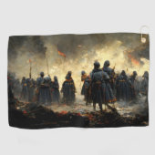 Attack the place golfhandtuch (Horizontal)