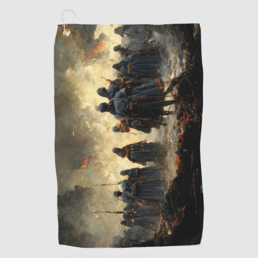 Attack the place golfhandtuch (Vorderseite)