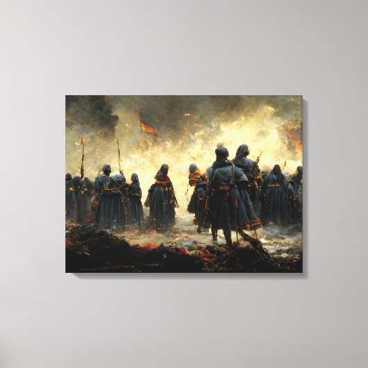 Attack the place leinwanddruck (Vorderseite)