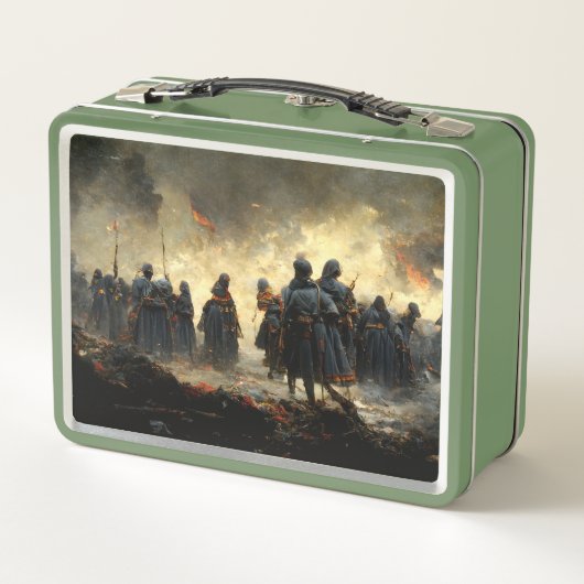 Attack the Place Metall Brotdose (Rückseite)