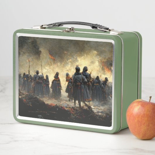 Attack the Place Metall Brotdose (Beispiel)