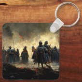 Attack the Place Schlüsselanhänger (Rückseite)