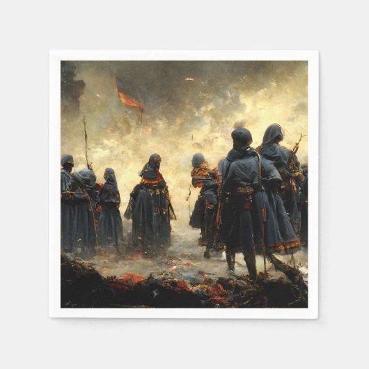 Attack the place serviette (Vorderseite)