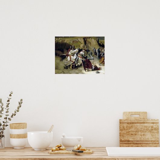 Attacke der Tempelritter 02 Poster (Küche)