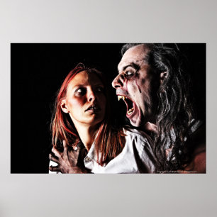 'Attacked' by Andrew Gettler Poster