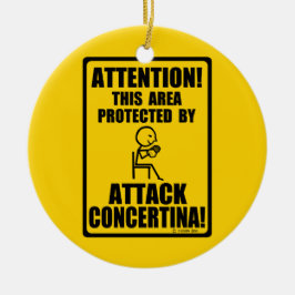 Attacken Concertina Keramikornament