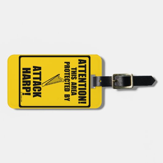 Attacken Harp Gepäckanhänger (Vorderseite horizontal)