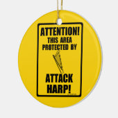 Attacken Harp Keramikornament (Links)