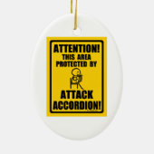 Attacken Harp Keramikornament (Hinten)