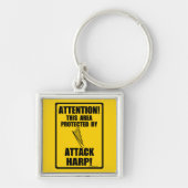 Attacken Harp Schlüsselanhänger (Vorne)