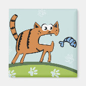 Attackenkatze Magnet (Vorne)