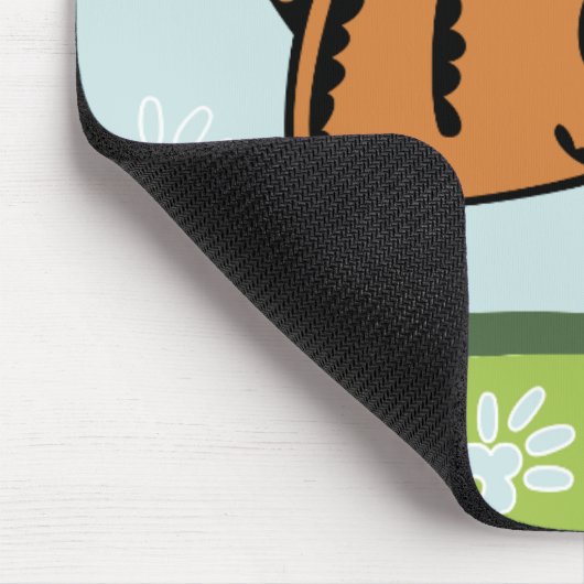 Attackenkatze Mousepad (Ecke)