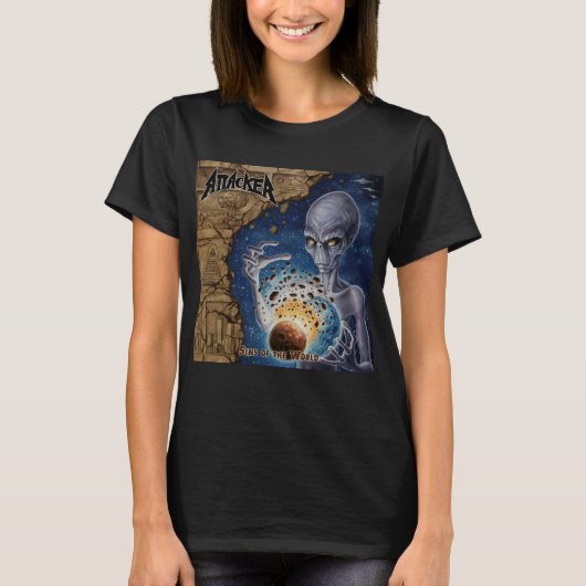 Attacker - Sins of the World album 2016 T-Shirt (Vorderseite)