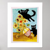 Attacking van Gogh Poster (Vorne)