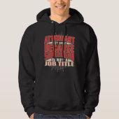 Attendant Superhero Hoodie (Vorderseite)