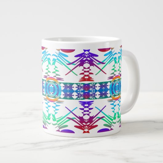 Attentive Eye to all Trends Jumbo-Tasse (Vorderseite Rechts)