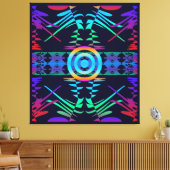 Attentive Eye to all Trends Leinwanddruck (Insitu (Wohnzimmer))