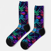 Attentive Eye to all Trends Socken (Linkes Detail)