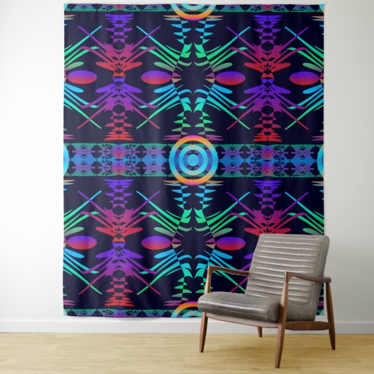 Attentive Eye to all Trends Wandteppich (Beispiel)