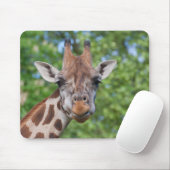 Attentive Giraffe Mousepad (Mit Mouse)