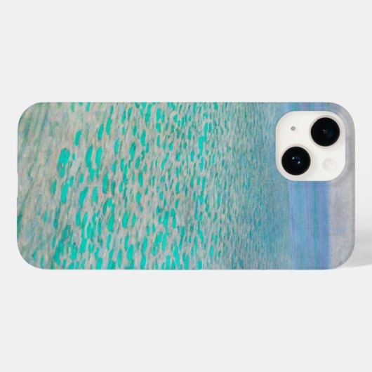 Attersee, Gustav Klimt Case-Mate iPhone Hülle (Rückseite (Horizontal))