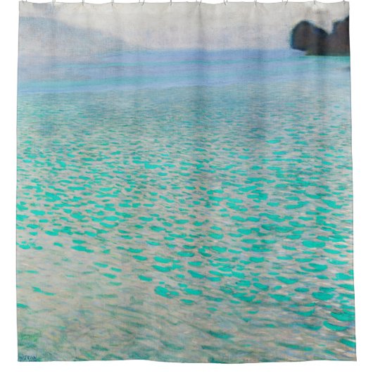 Attersee, Gustav Klimt Duschvorhang (Vorderseite)