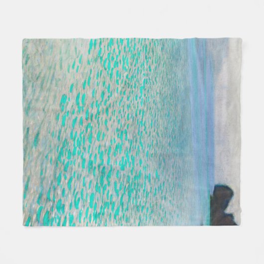 Attersee, Gustav Klimt Fleecedecke (Vorderseite (Horizontal))
