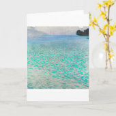 Attersee, Gustav Klimt Karte (Gelbe Blume)