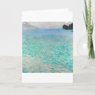 Attersee, Gustav Klimt Karte