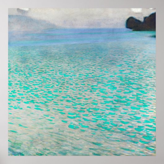 Attersee, Gustav Klimt Poster (Vorne)
