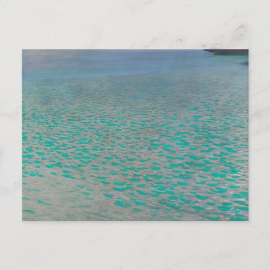 Attersee - Gustav Klimt Postkarte (Vorderseite)