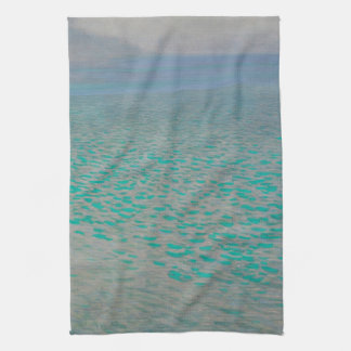 Attersee, Küstenlandschaftsmalerei, Gustav Klimt Geschirrtuch