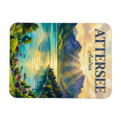 Attersee Österreich Magnet (Horizontal)