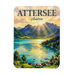 Attersee Österreich Magnet