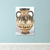 Attic Corinthian amphora Leinwanddruck (Insitu (Holzboden))