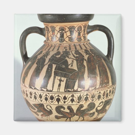 Attic Corinthian amphora Magnet (Vorne)