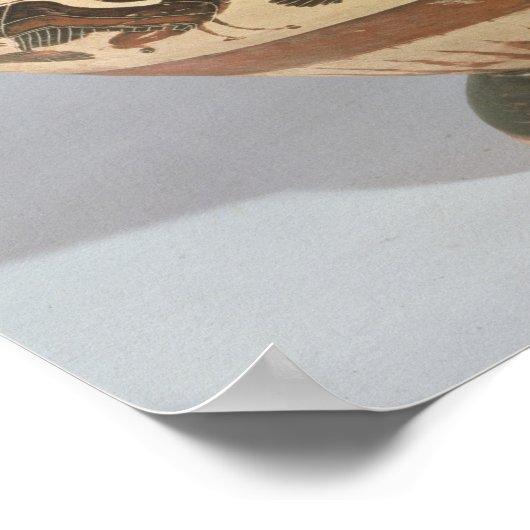 Attic Corinthian amphora Poster (Ecke)