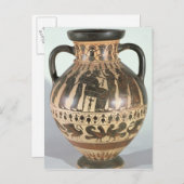 Attic Corinthian amphora Postkarte (Vorne/Hinten)