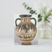 Attic Corinthian amphora Postkarte (Stehend Vorderseite)