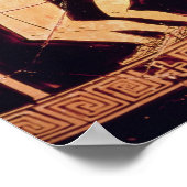 Attic red-figure vase poster (Ecke)