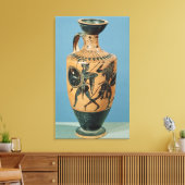 Attic Style Lekythos Leinwanddruck (Insitu (Wohnzimmer))