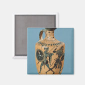 Attic Style Lekythos Magnet (Vorderseite/Rückseite)