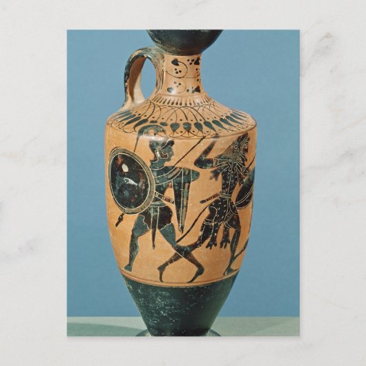 Attic Style Lekythos Postkarte (Vorderseite)