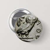 Attica Tetradrachm Owlthena Button (Vorne & Hinten)