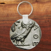 Attica Tetradrachm Owlthena Schlüsselanhänger (Vorderseite)
