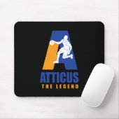Atticus Custom Player Basketball Ihr Name The Leg Mousepad (Mit Mouse)