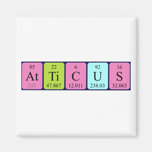 Atticus Periodenmagnet Magnet