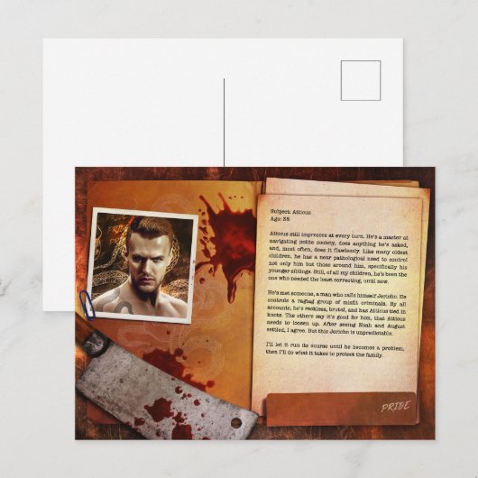 Atticus Postcard Postkarte (Vorne/Hinten)